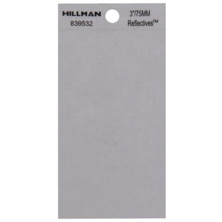 HILLMAN 3" Blank Thin Adhesive 839532